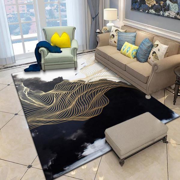 Quality Abstract Rectangle Area Rugs For Living Room 8x10 Anti Slip for sale