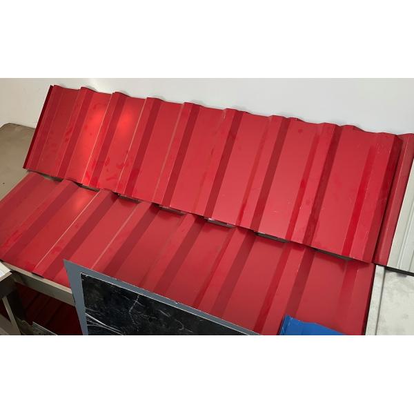 Quality RAL Color ASTM-A653 Metal Roof Panels Trapezoidal Corrugated Sheet 0.45mm TCT DX51D DX52D DX53D for sale