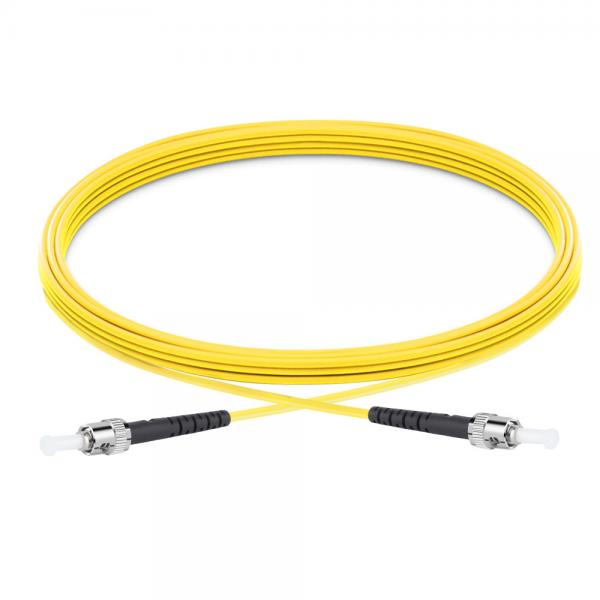 Quality 2.0mm Single Mode Patch Cord 0.3dB ST ST Patch Cable for sale