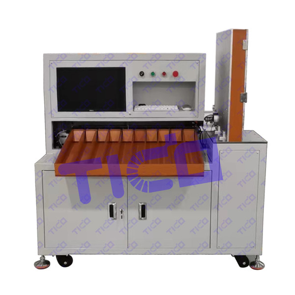 Quality 10 Channels Cylindrical Battery Sorting Machine 18650 21700 Battery Production Line for sale