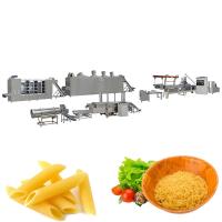 China Mechanical Pasta Production Line Single Screw Extruder Type for sale