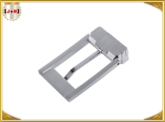 China Pin Style Stainless Steel Belt Buckles , Metal Men Belts Hardware Accessories factory