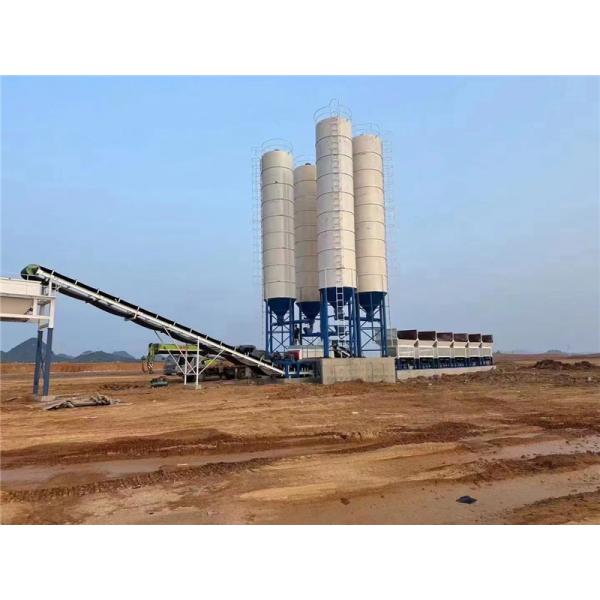 Quality Safety Vertical Cement Silo Soil Cement Mixing Plant On Site Setup for sale