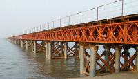 China Prefabricated Compact Bailey Bridge / Portable Steel Bridge Light Weight factory