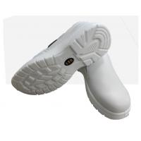 China Anti Static Safety Shoes Low Top White Steel Toe Anti Smash And Anti Puncture for sale