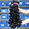China Loose Wave Virgin Indian Human Hair Long Weave No Chemical 1B Grade factory