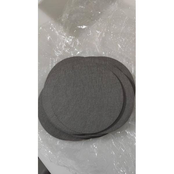 Quality High Porosity Ultra Fine Titanium Fiber Porous Felt Uniform Pore Size Distributi for sale