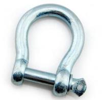 China European Type Galvanized Carbon steel Forged Bow shackle factory