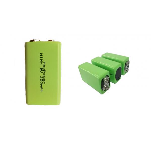 Quality 250mAh 300mAh 9V Nimh Rechargeable Battery IEC62133 for sale