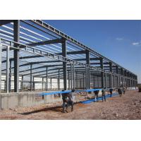 China Long Life Steel Structure Warehouse Easy Build With Rolling up Door for sale