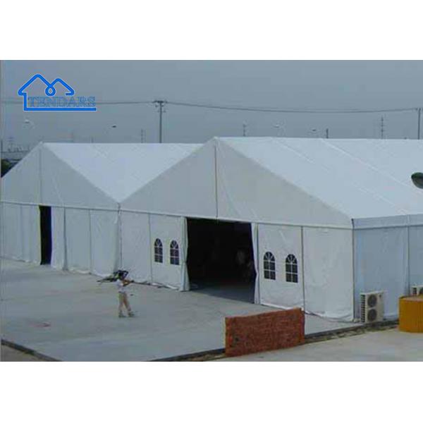 Quality UV Resistant Large White Marquee Tents With Custom Logo Printing Tent Waterproof for sale