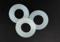 China DIN 125 Plastic Spacer Washers 20.5 X 10 X 2 mm White Nylon Flat Washers factory