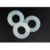 China DIN 125 Plastic Spacer Washers 20.5 X 10 X 2 mm White Nylon Flat Washers factory
