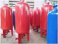 China Horizontal Orientation Diaphragm Pressure Tank For Water Supply Equipment factory