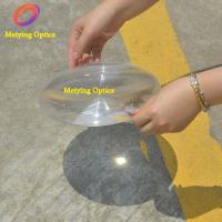 China Dia 300mm PMMA material round shape spot fresnel lens ,acrylic fresnel lens ,round fresnel lens for solar concentrator factory