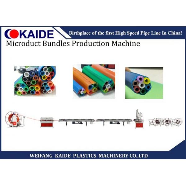 Quality 4 Ways Microduct Bundles Extrusion Line 14mm/10mm for sale
