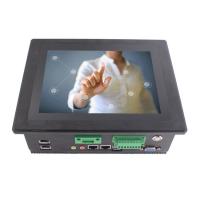Quality 8Inch Aluminum Bezel Industrial Touch Panel 4xRJ45 for sale