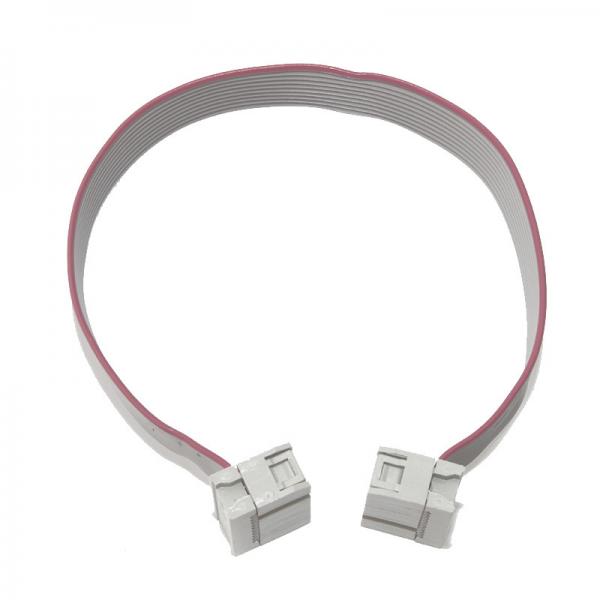 Quality 2 Row Flat Ribbon Cable Assembly AWM UL2651 10 Pins To Female IDC for sale