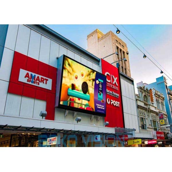 Quality 160 Degree Viewing Angle Outdoor LED Display Video Wall For Building Billboard for sale