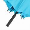 China Custom Automatic Golf Umbrella , Blue Pongee Fabric Storm Proof Golf Umbrella factory