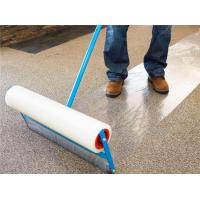 China Damp Proof 70mic 500ft Clear Carpet Protector Film Pet Friendly Area Damage Free for sale