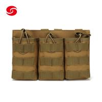 China Army 600d Polyester Magazine Pouch Tactical Drop Leg M4 Triple factory