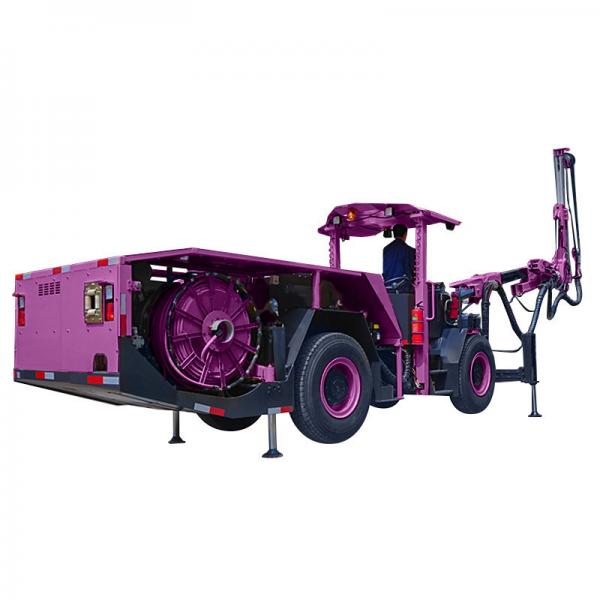 Quality Underground Tunneling Jumbo Drilling Rig Hydraulic Borehole Mining Drilling Rig for sale