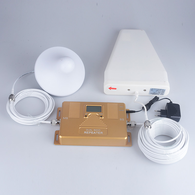 China 1800 / 2100MHz 2G 3G 4G Signal Repeater DCS LTE WCDMA Internet Amplifier factory