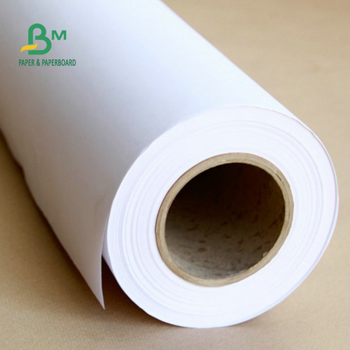 Wide Format CAD Uncoated Bond Rolls 20# Plotter Paper 24'' x 150' 