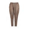 China Shiny Woven Ladies Slim Fit Trousers Casual Type Long Pant Length For Spring / Autumn factory