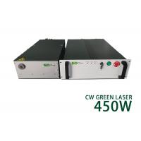 Quality 450W Single mode nanosecond CW green fiber laser for sale
