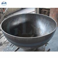 China ASME VIII Pressure Vessel Dome Ends Q235 Steel Dished Heads For Tanks Seamless Pipe factory