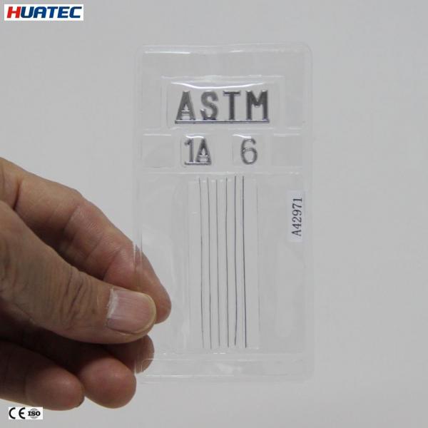 Quality Industrial X-Ray Flaw Detector Wire Penetrameter ASME E1025 ASTM E747 DIN 54 for sale