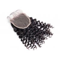 Quality Bouncy Black 100 Human Hair Lace Front Closure Long Lasting Without Knots Or for sale