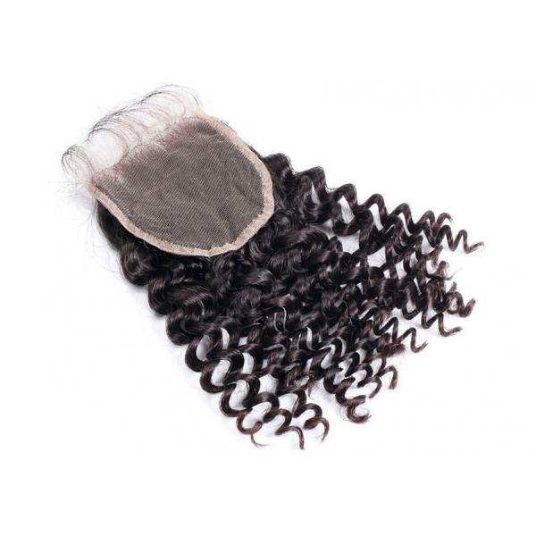 Quality Bouncy Black 100 Human Hair Lace Front Closure Long Lasting Without Knots Or Lice for sale