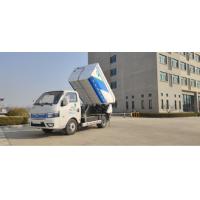 China Diesel Advanced Disposal Garbage Truck , Hydraulic Dump Truck Trash Removal factory