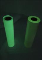 China Luminescent Glow In The Dark Heat Transfer Paper For Policeman Uniform / Safety Clothing factory