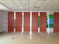 China Sound Insulation Office Movable Partition Walls Sliding Aluminium Components factory