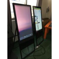 Quality Portable Digital Signage Kiosk , Foldable Digital Lcd Poster Display 43 Inch 50 for sale