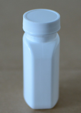 Quality 40ml HDPE Pharmaceutical Pill Bottles , Flat Medical Empty Tablet Bottles for sale