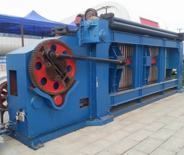 Quality Double Twist Gabion Machine 60mm x 80mm With Automatic Oil System , SGS / TUV for sale