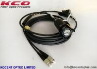 China YZC Plug Receptacle Tactical YZC Connector Fiber Optic Pigtail Cables FTTA Outdoor 1 2 4 6 8 12 Core factory