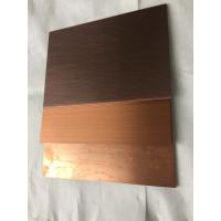 Quality Thermal Resistance Copper Composite Panel / Decorative Copper Panels For for sale