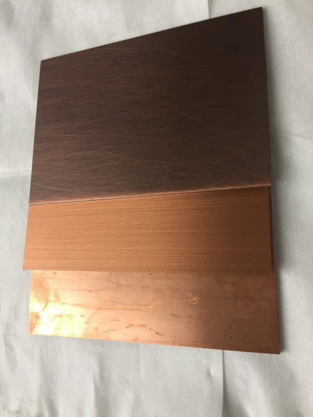 Quality Thermal Resistance Copper Composite Panel / Decorative Copper Panels For Cupboard for sale