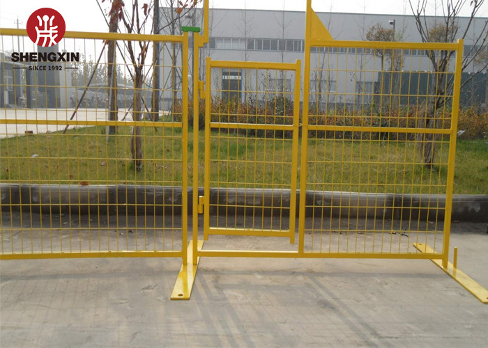 China Powder Coated 3000mm Portable Temporary Fence Thickness 2.0mm factory