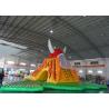 China Huge Inflatable Floating Water Slide For Kids Or Adults / Outdoor Inflatable Water Park factory