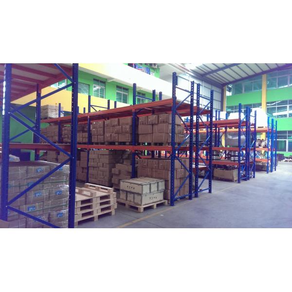 Quality steel Heavy duty shelf rack for Logistic central , warehouse Racking system for sale