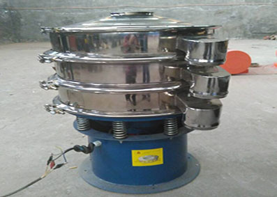 China Industry Vibration Screening Machine Rotary Vibration Sieve for Soya Bean Milk factory