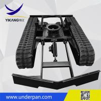 China Hydraulic crawler rubber track undercarriage system for custom undercarriage manufacturer for sale