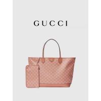 China Pink Canvas Gucci Ophidia GG Medium Tote Shoulder Bag For Business Travelling factory